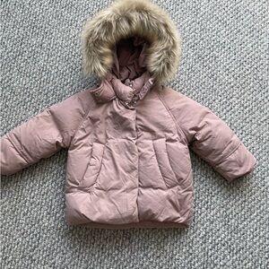 Zara girls winter jacket
